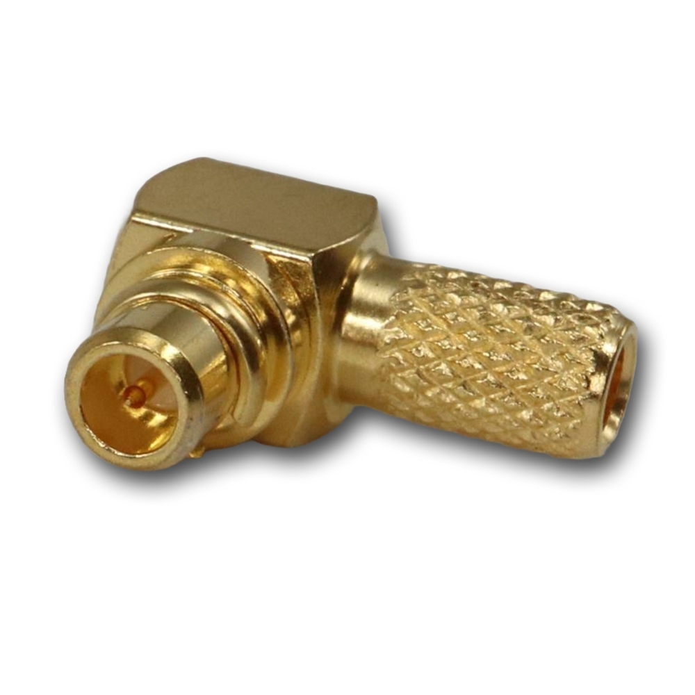 Telegärtner: MMCX-Kabelwinkelstecker Crimp G08