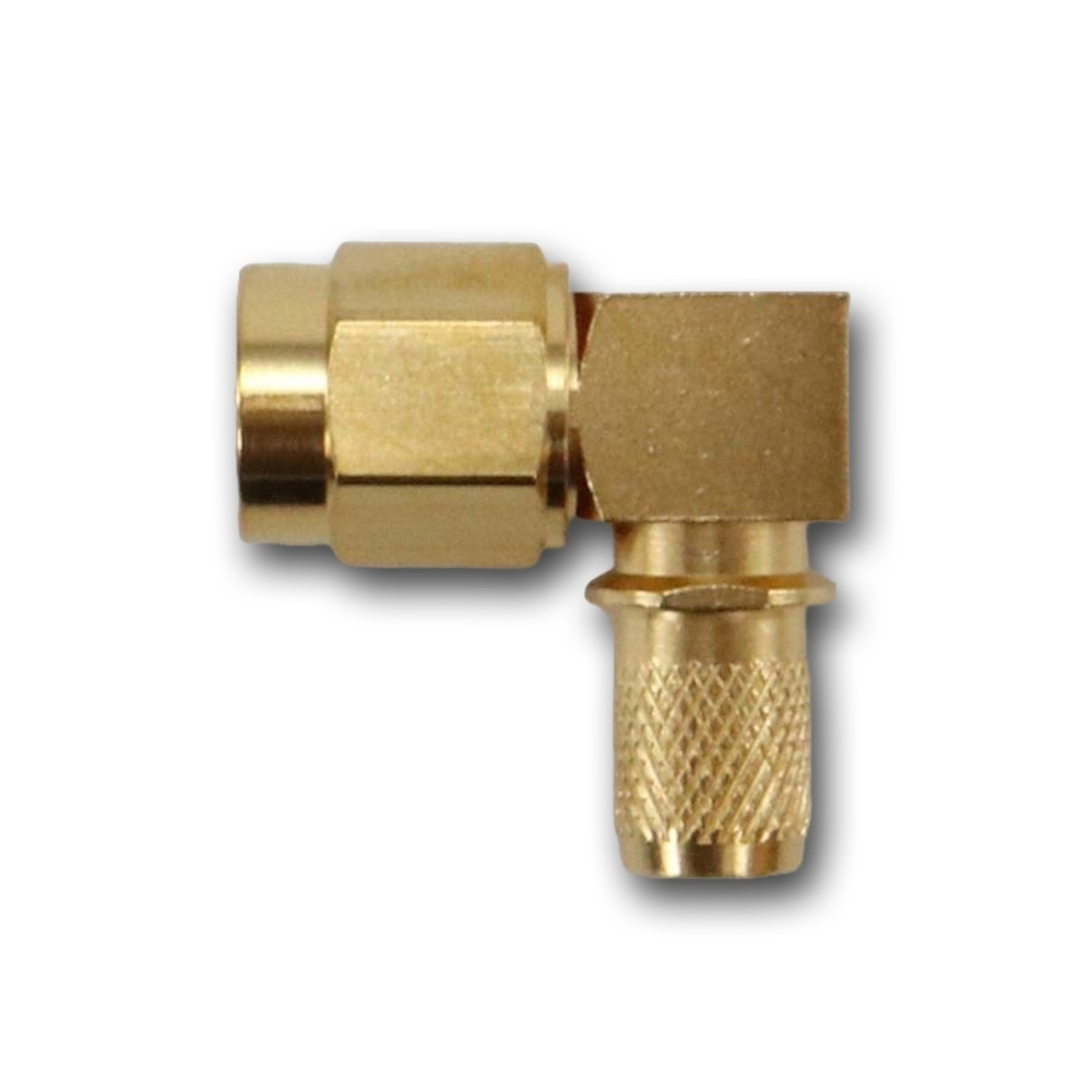 Telegärtner: R-SMA-Winkelstecker G30/G45