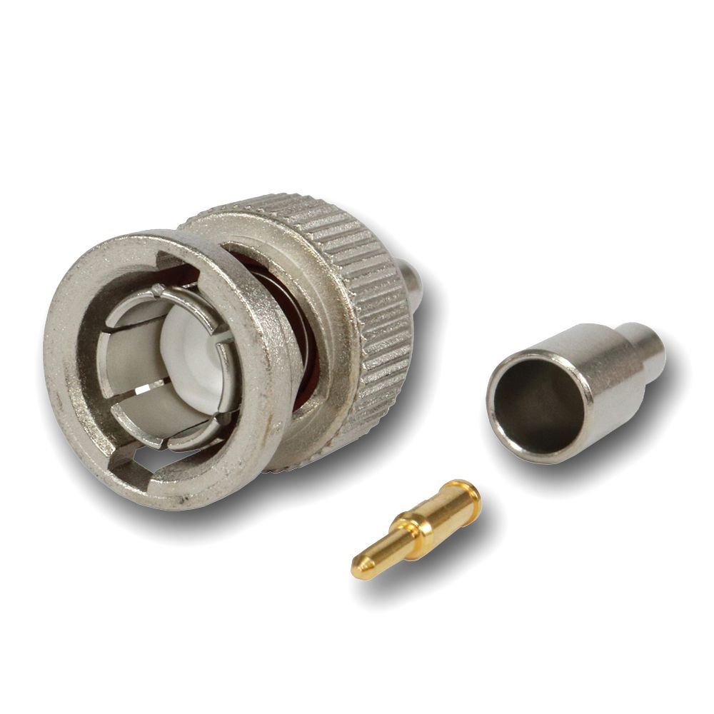 Telegärtner: BNC-Kabelstecker Crimp G04