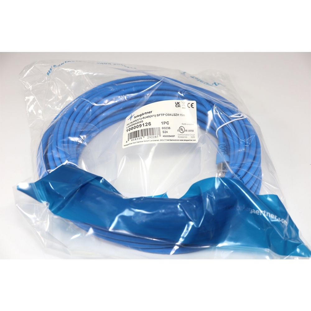 Telegärtner: MP8 FS 500 LSZH-15.0m, blau