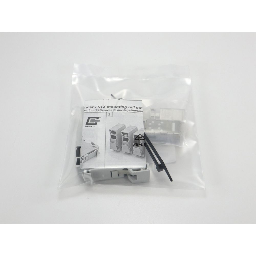 Telegärtner: STX Tragschienen-Verbinder RJ45