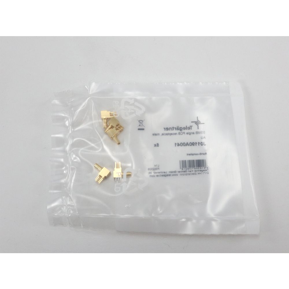 Telegärtner: SSMB-Winkelanbaustecker, gedr. Schal