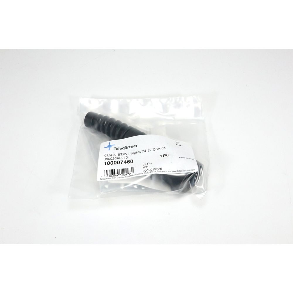 Telegartner: Kit Fiche Mâle STX V1 RJ45 Cat.6