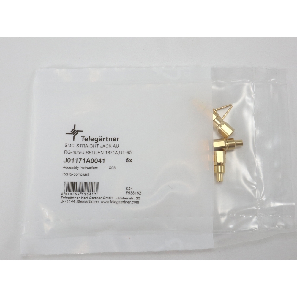 Telegartner: SMC-Connecteur femelle G11