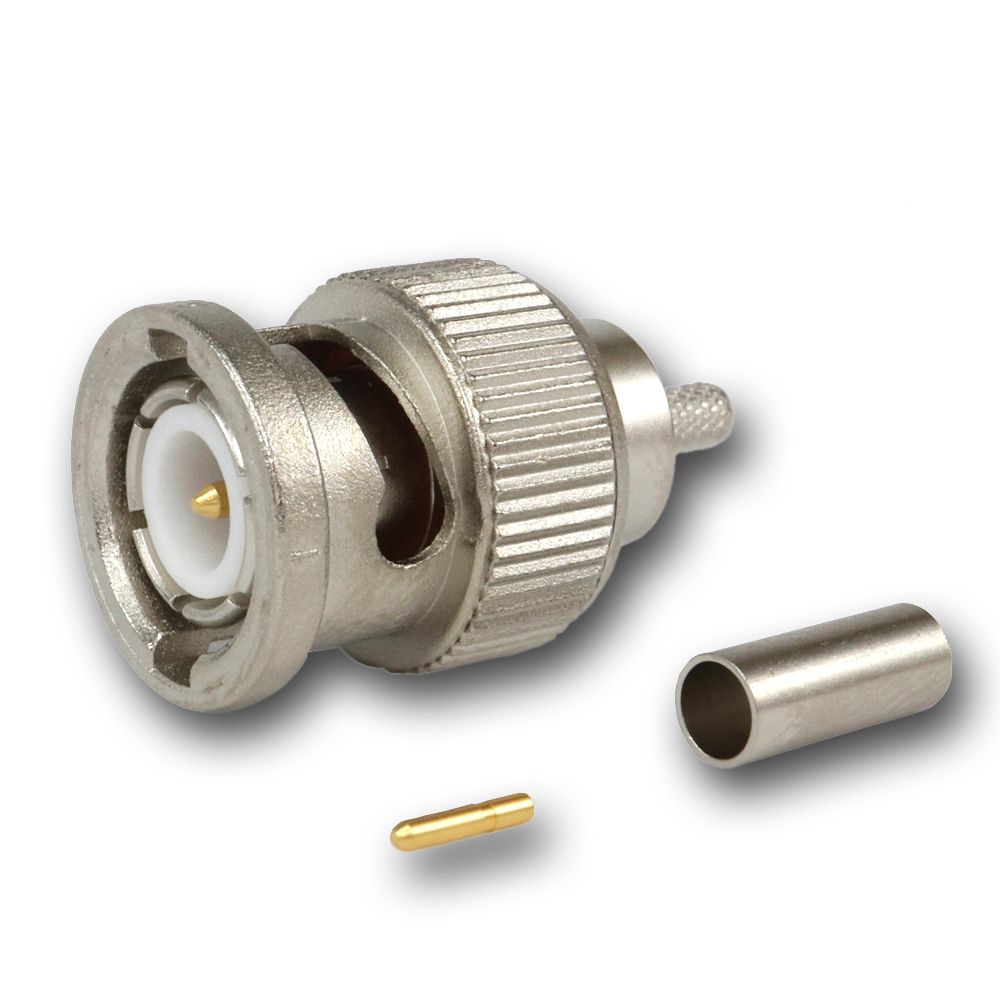 Telegärtner: BNC-Kabelstecker Crimp G07 / G29