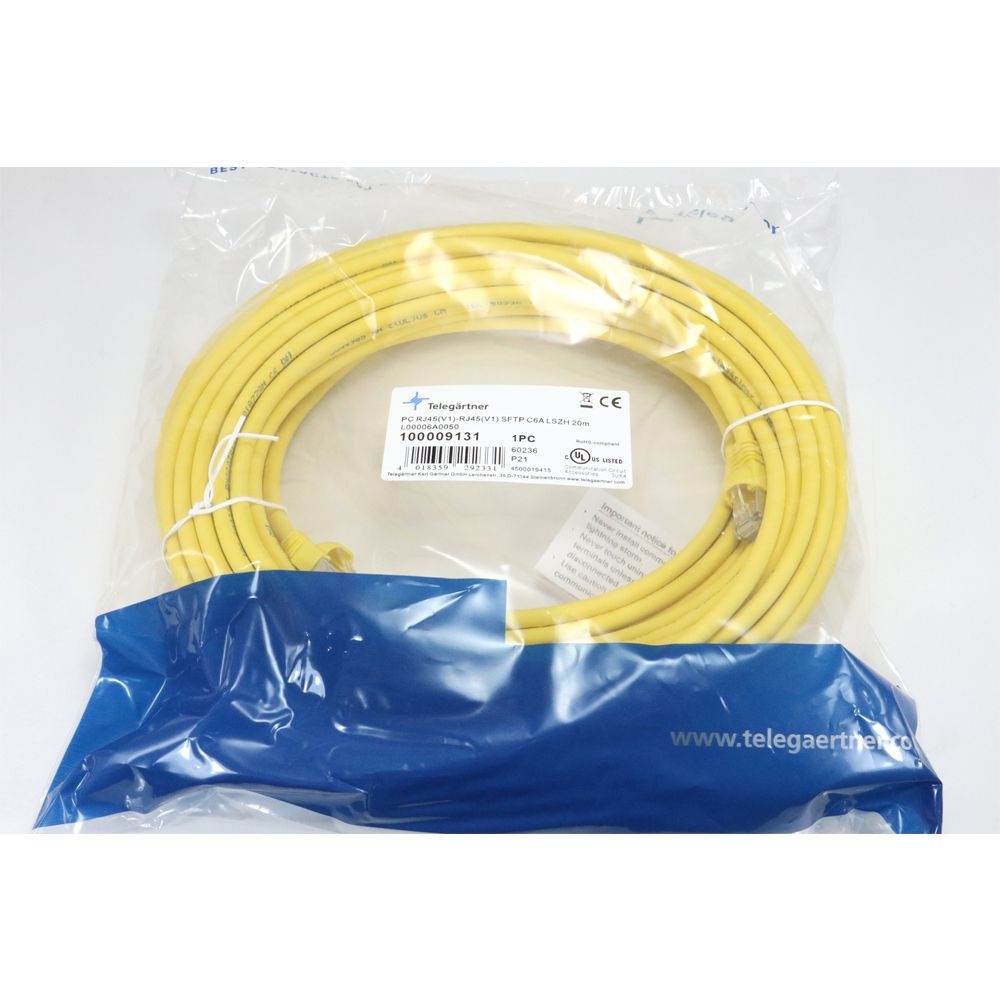 Telegärtner: MP8 FS 500 LSZH-20.0m, gelb