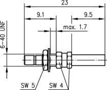Telegartner: SSMB Bulkhead Plug Crimp G03