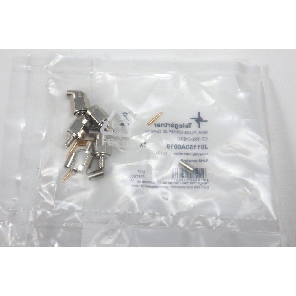 Telegärtner: SMA-Kabelstecker Crimp G07 NI