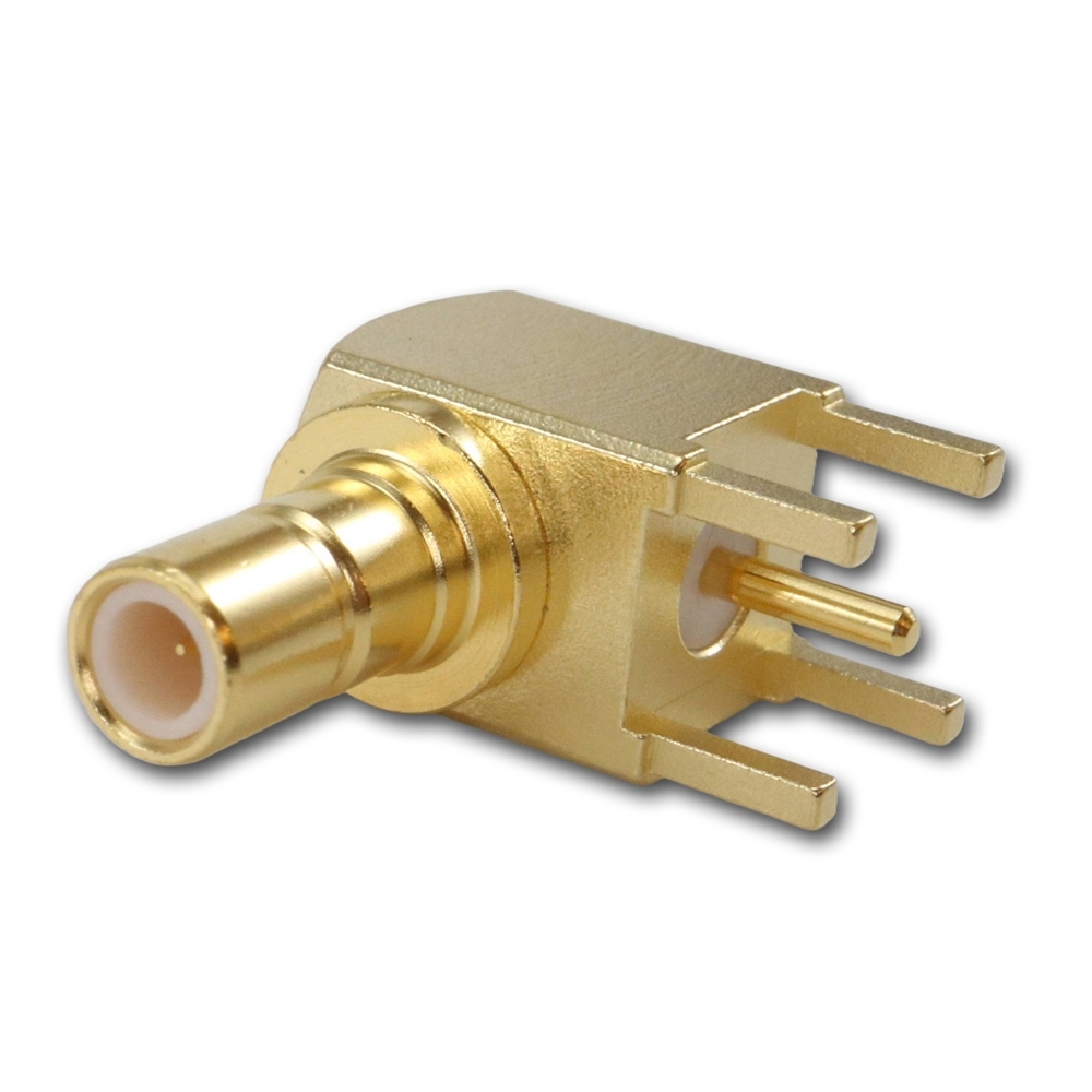 Telegärtner: SMB-Winkelanbaustecker f. gedr. Schal
