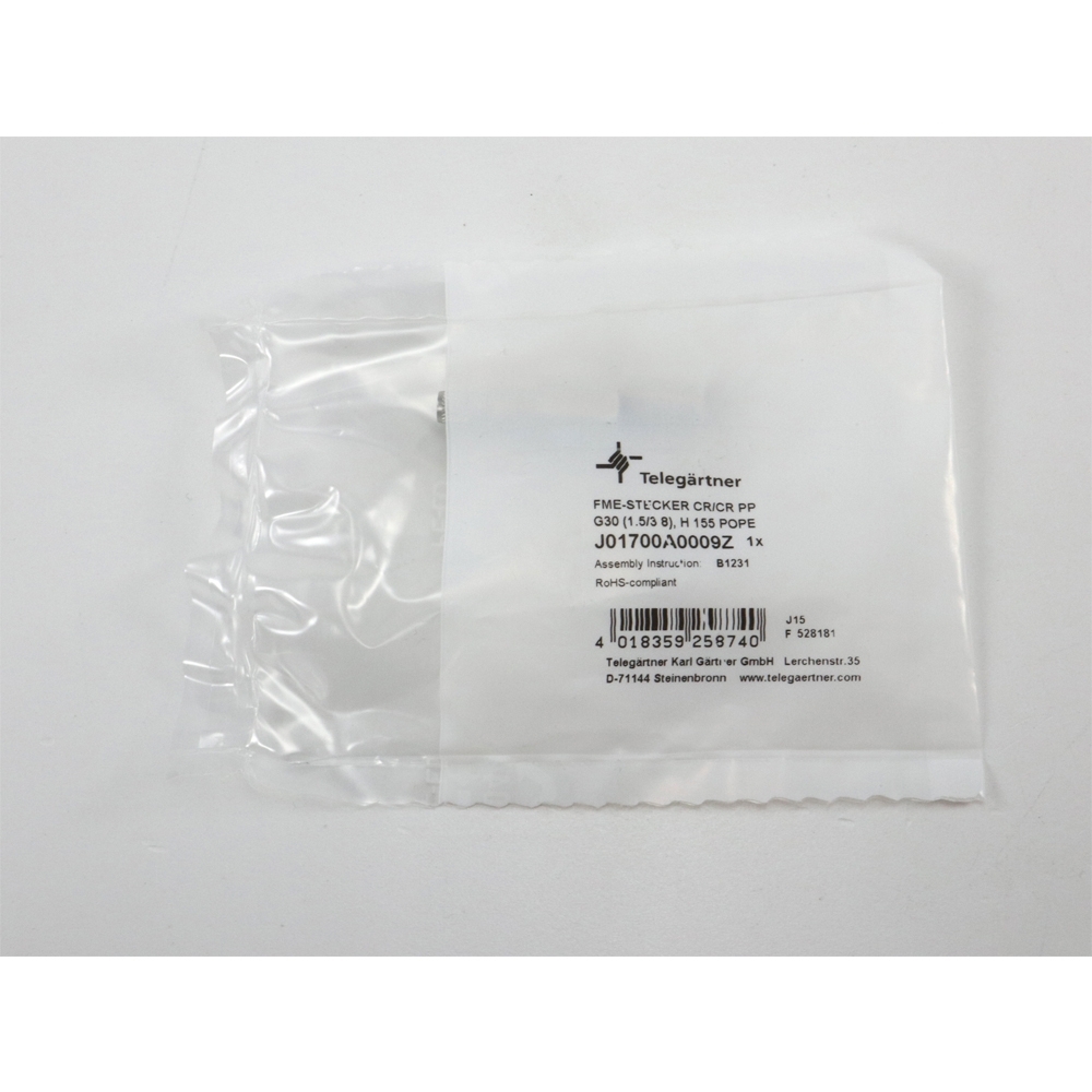 Telegärtner: FME-Kabelstecker Crimp G30,  G54