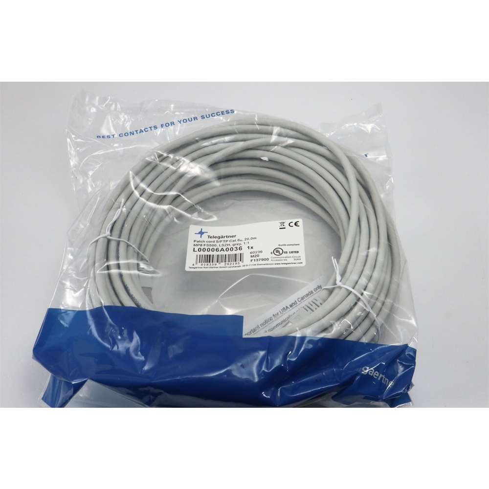 Telegärtner: MP8 FS 500 LSZH-20.0m, grau