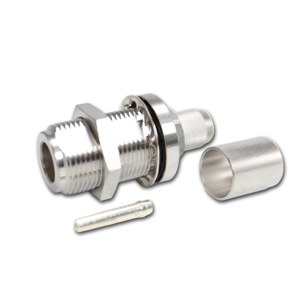 Telegärtner: N-Kabeleinbaubuchse Crimp