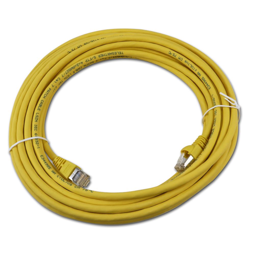 Telegärtner: MP8 FS 500 LSZH-10.0m, gelb
