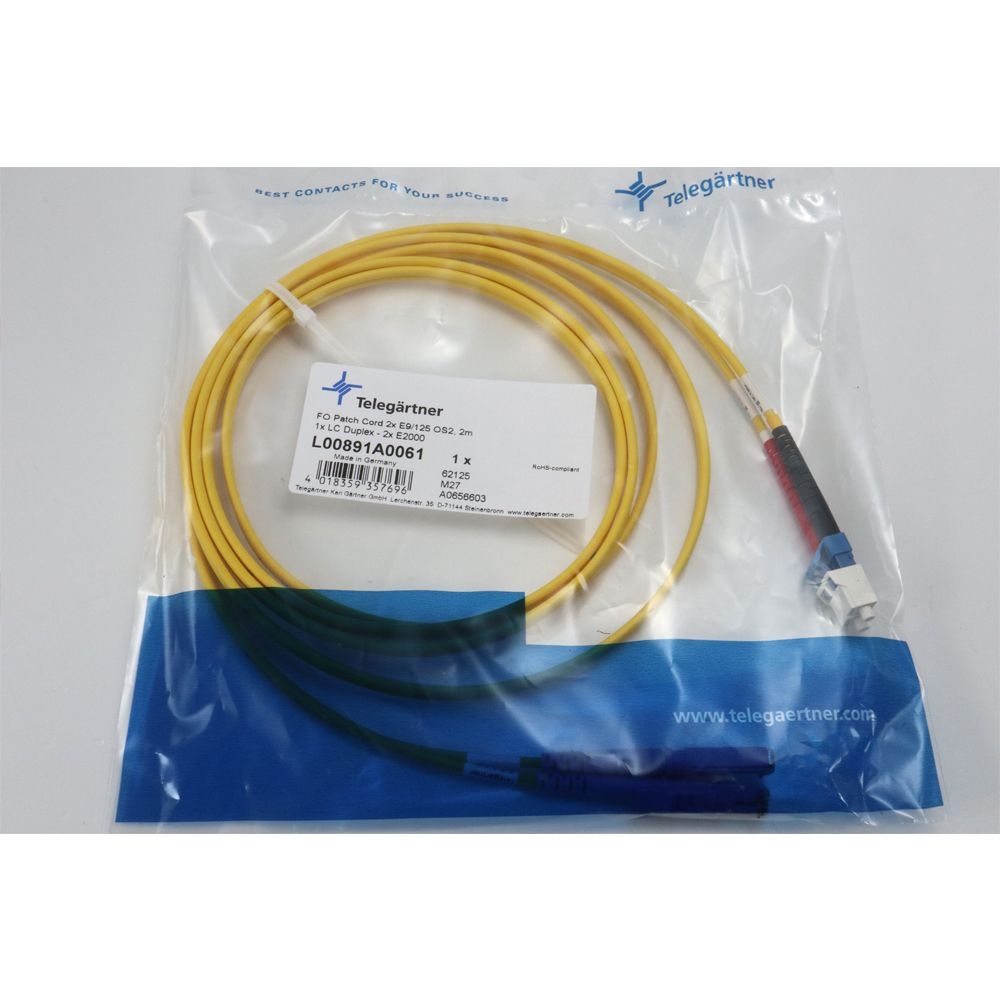 Telegartner: Câble Adaptateur Duplex FO