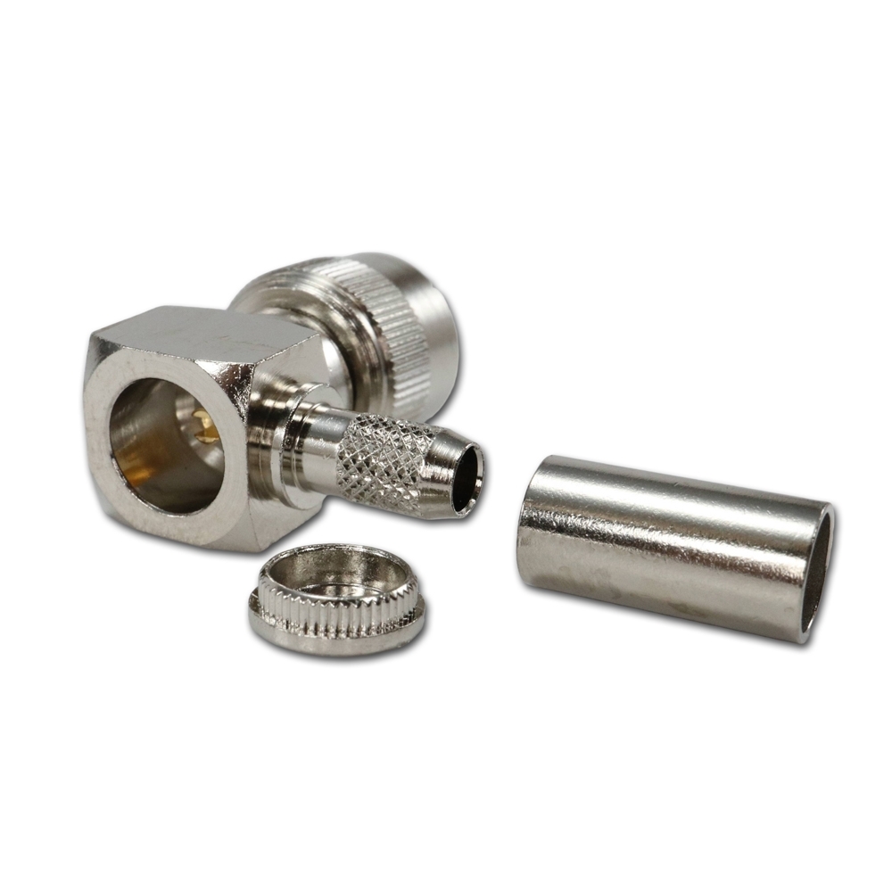 Telegärtner: Mini-UHF Kabelwinkelstecker Crimp G01