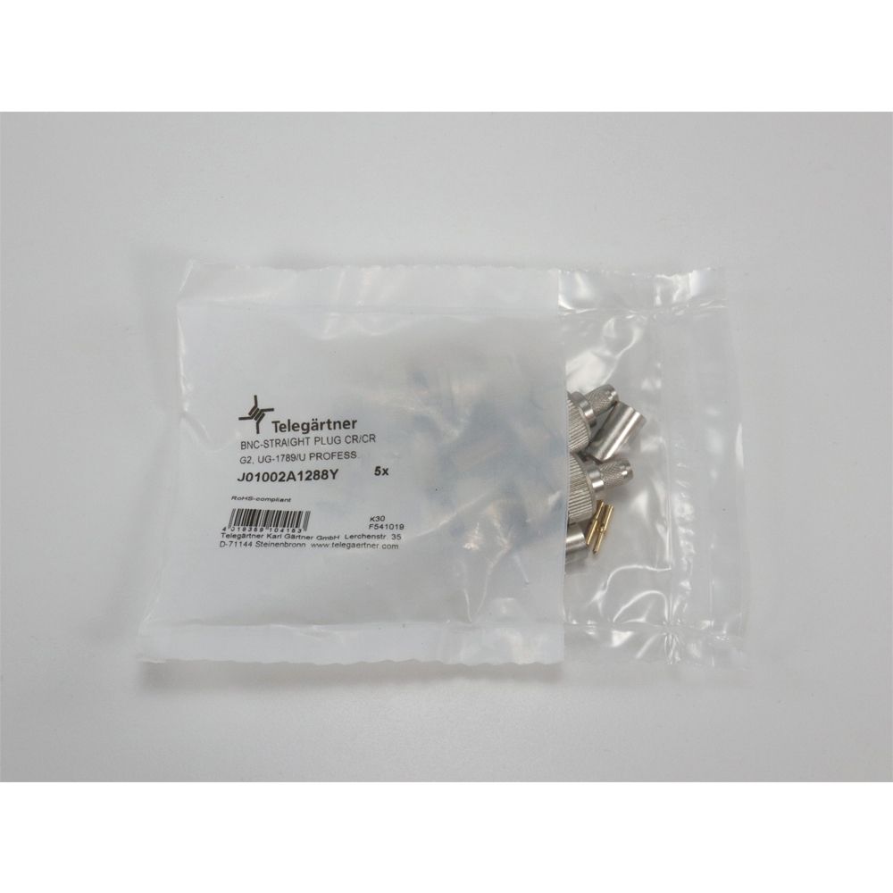 Telegärtner: BNC-Kabelstecker Crimp G02