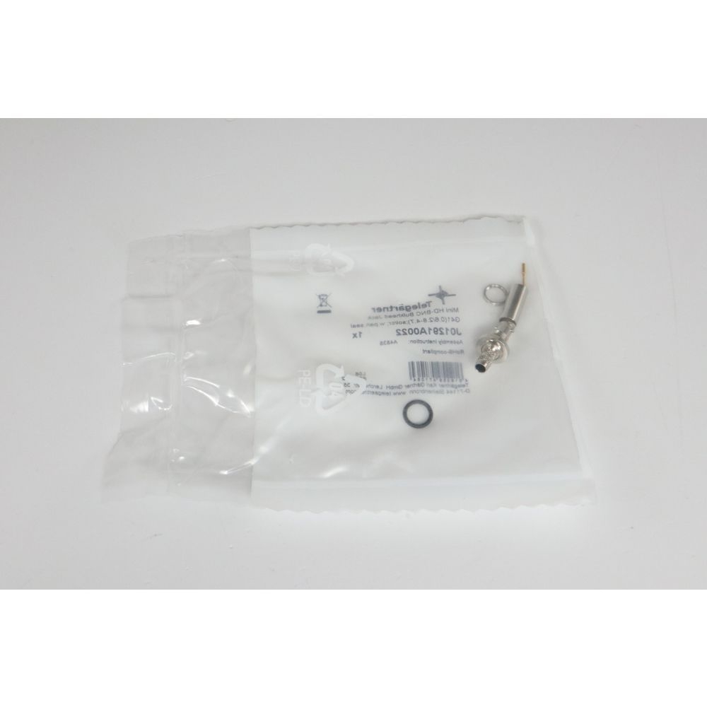 Telegärtner: Mini HD-BNC Kabeleinbaubuchse Crimp