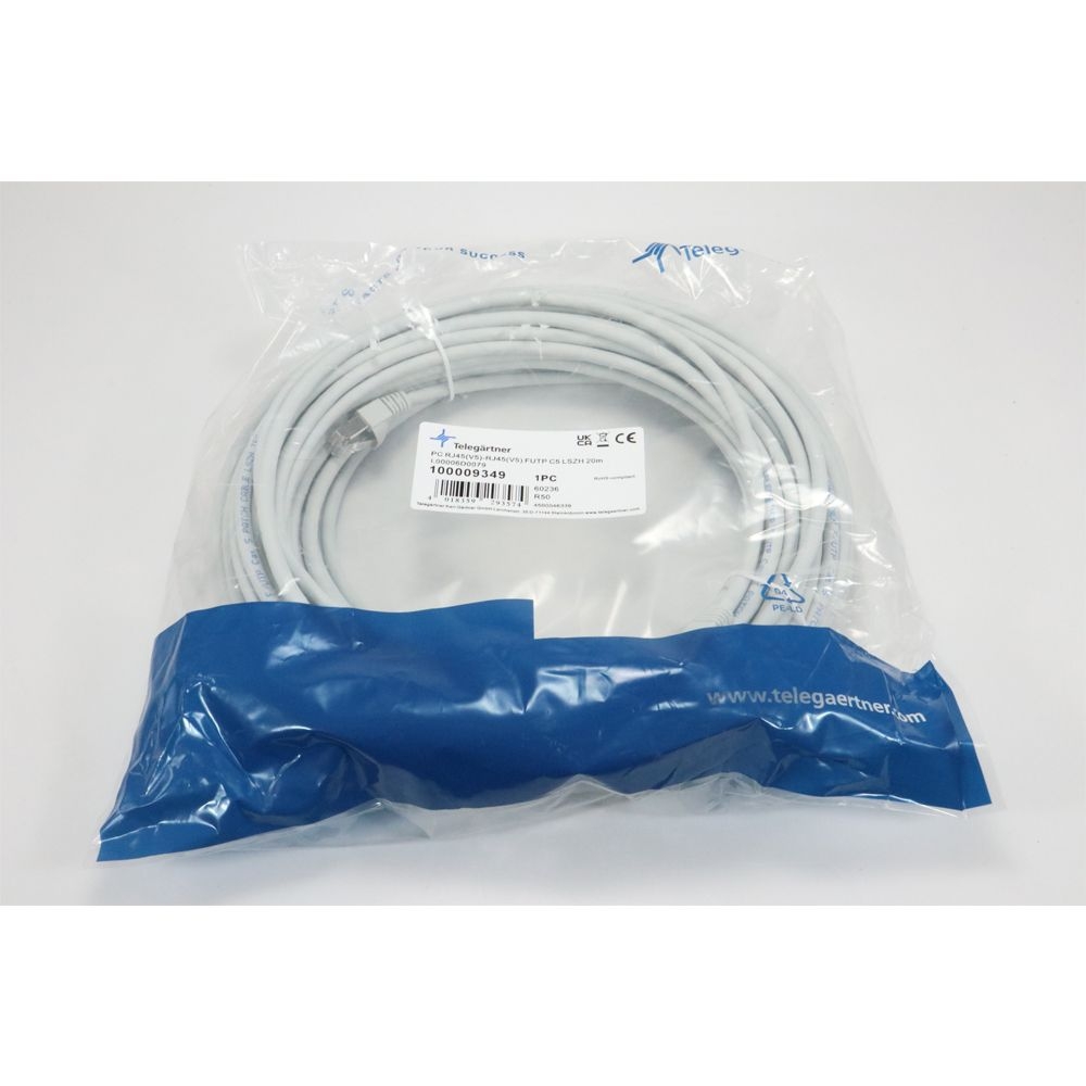 Telegärtner: MP8 FS 100 LSZH-20.0m, grau