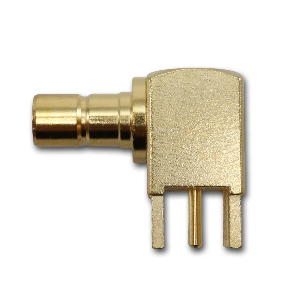 Telegärtner: SMB-Winkelanbaustecker f. gedr. Schal