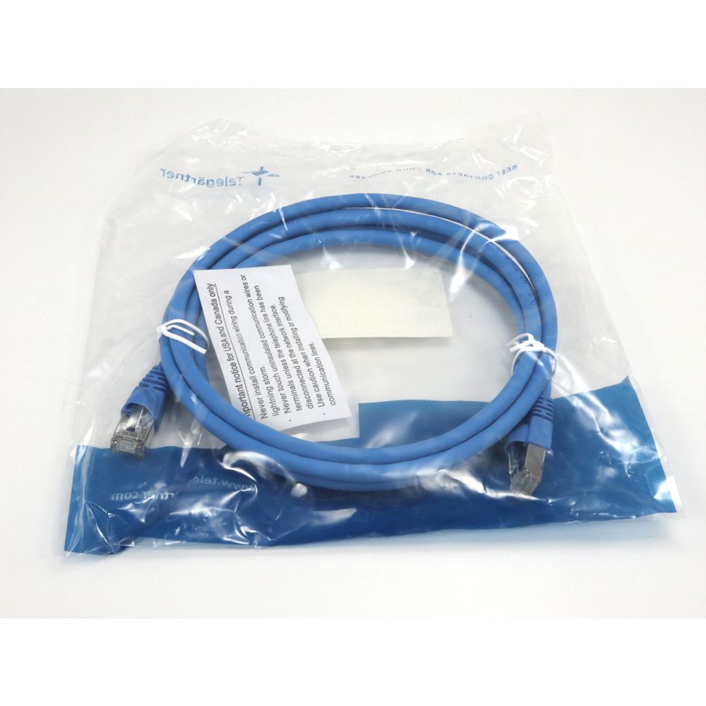Telegärtner: MP8 FS 500 LSZH-2.0m blau
