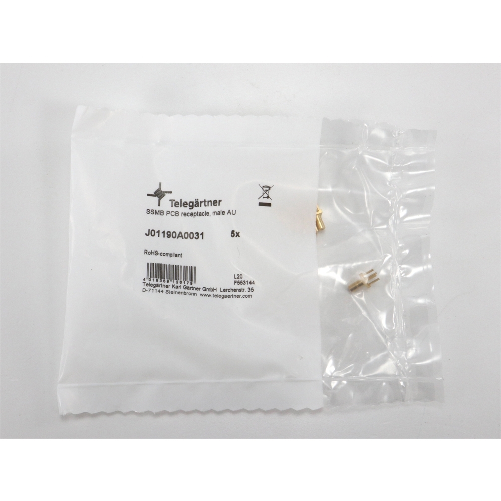 Telegärtner: SSMB-Anbaustecker für gedr. Schaltung