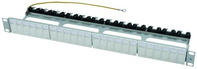 Telegärtner: 19"-Modulträger Flex 1HE