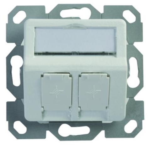 Telegärtner: Modul-Aufnahme 50x50 aufbauend