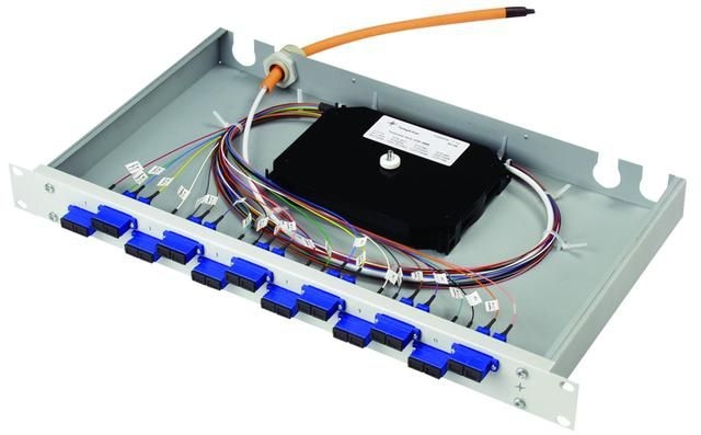 Telegärtner: 19" LWL-Rangierverteiler BASIS eco