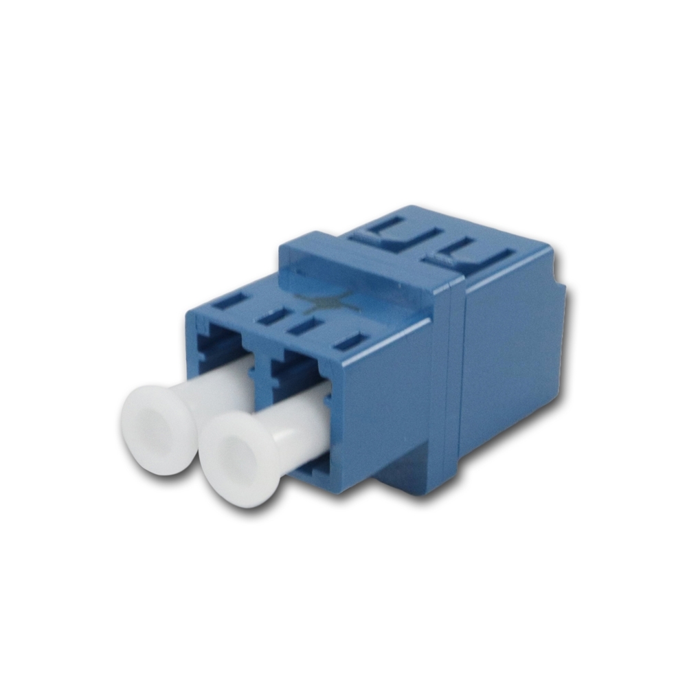 Telegartner: LC-Duplex adaptor - blue