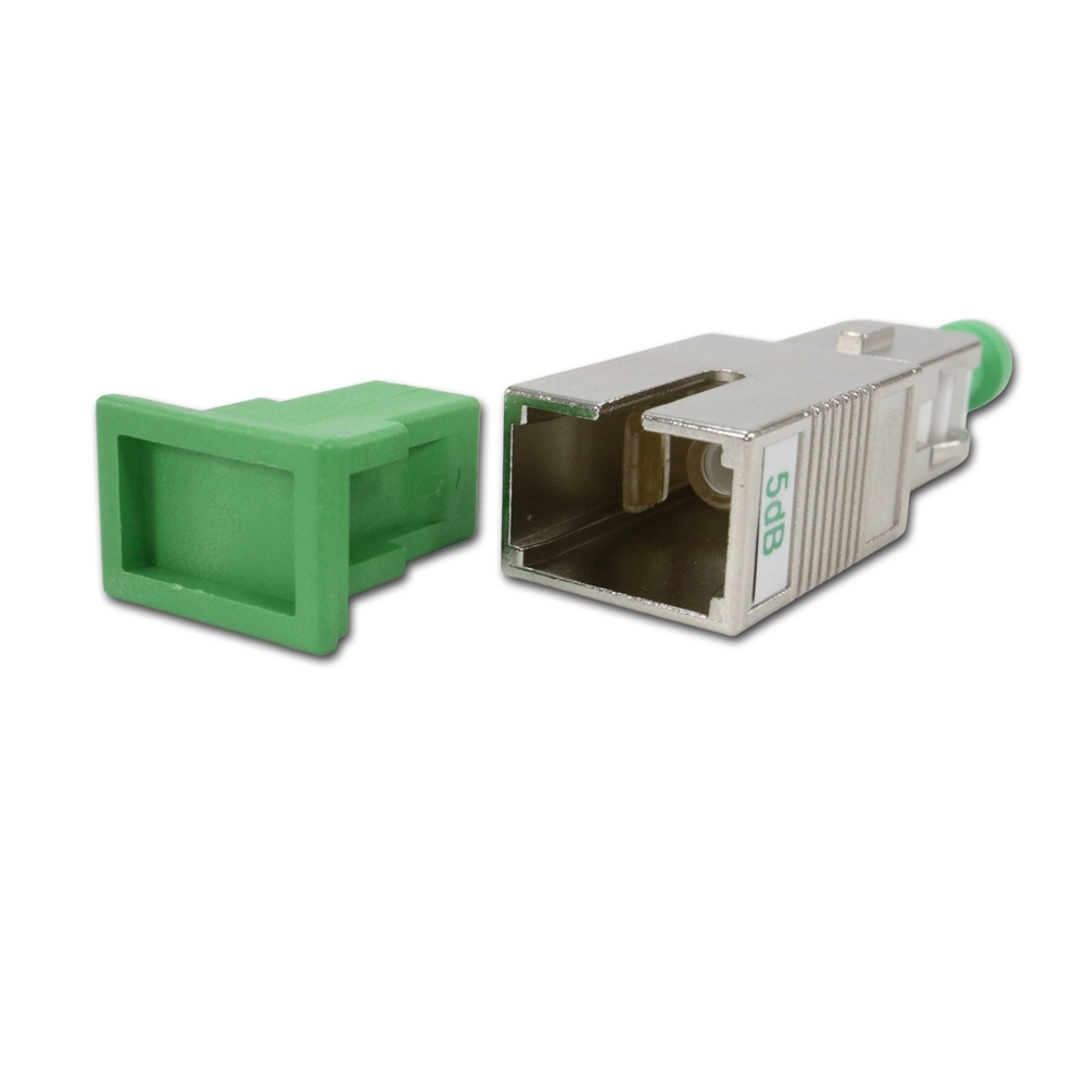 Telegärtner: LWL-Dämpfungsglied SC/APC 5dB