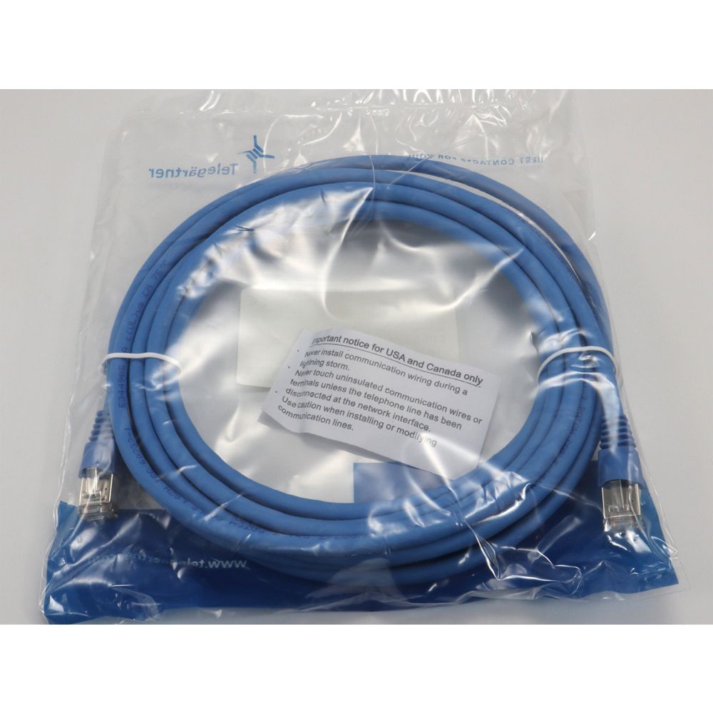 Telegärtner: MP8 FS 500 LSZH-5.0m, blau