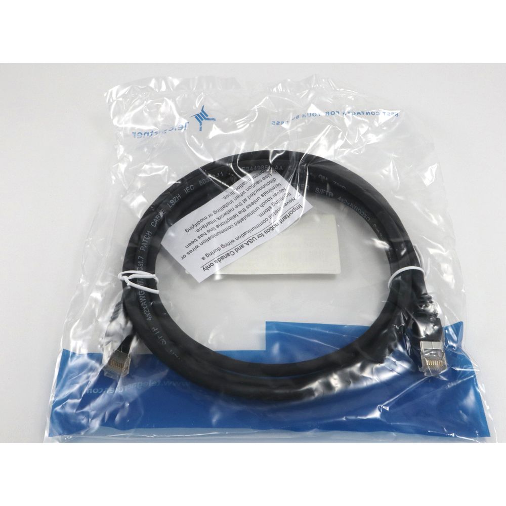 Telegärtner: MP8 FS 500 LSZH-2.0m, schwarz