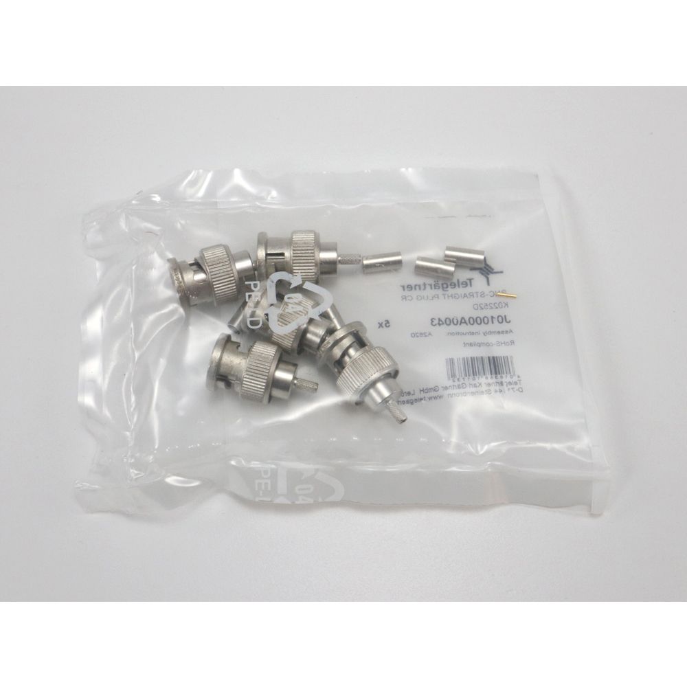 Telegärtner: BNC-Kabelstecker Crimp G08