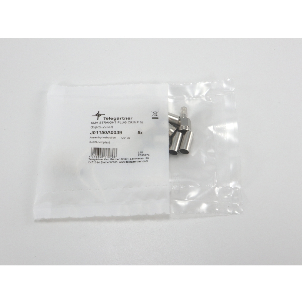 Telegärtner: SMA-Kabelstecker Crimp G05