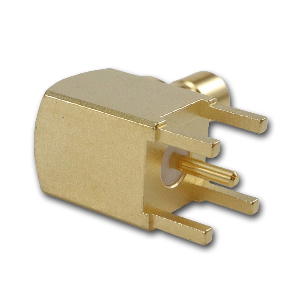 Telegärtner: SMB-Winkelanbaustecker f. gedr. Schal