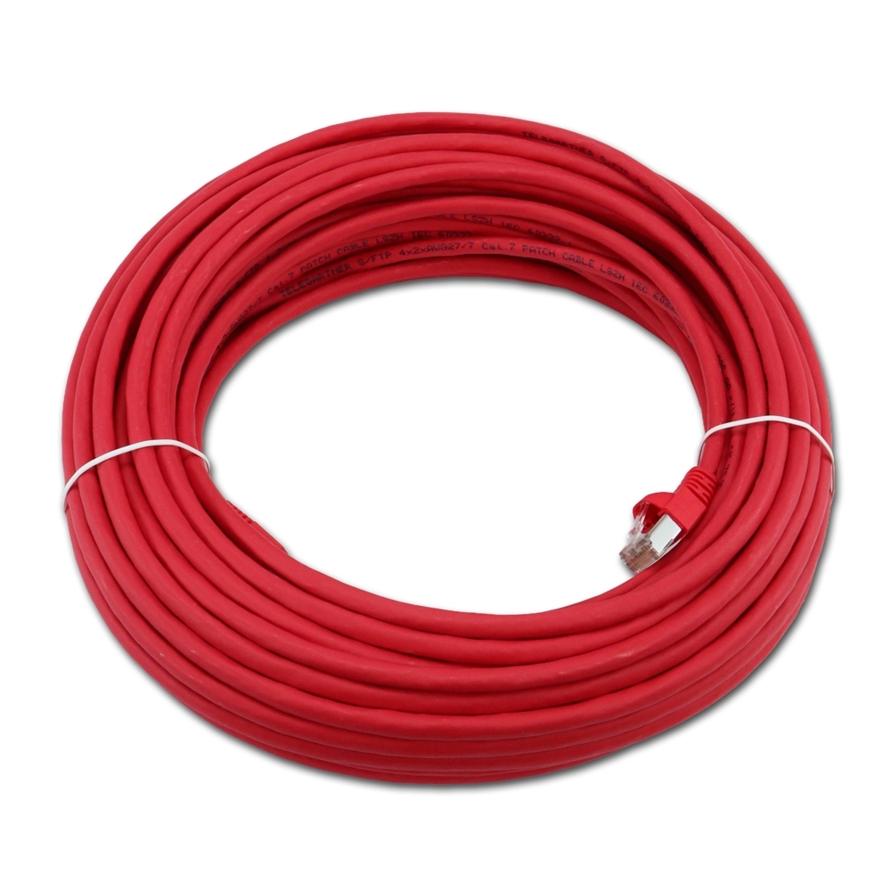Telegärtner: MP8 FS 500 LSZH-20.0m, rot
