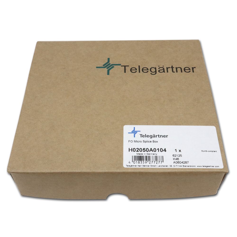Telegartner: FO Micro Splice Box, complete
