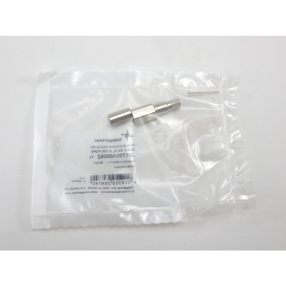 Telegärtner: FME-Kabelstecker Crimp G30,  G54