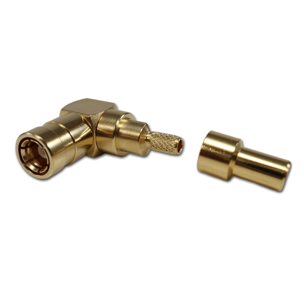 Telegartner: SMB-Enchufe hembra, angular, cr G07