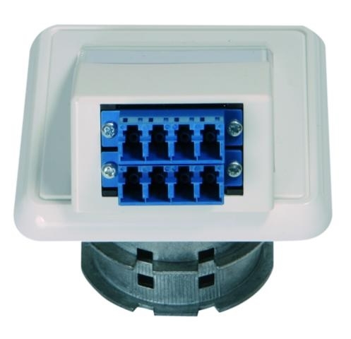 Telegärtner: LWL-Anschlussdose OAD/S 2xLC Quad