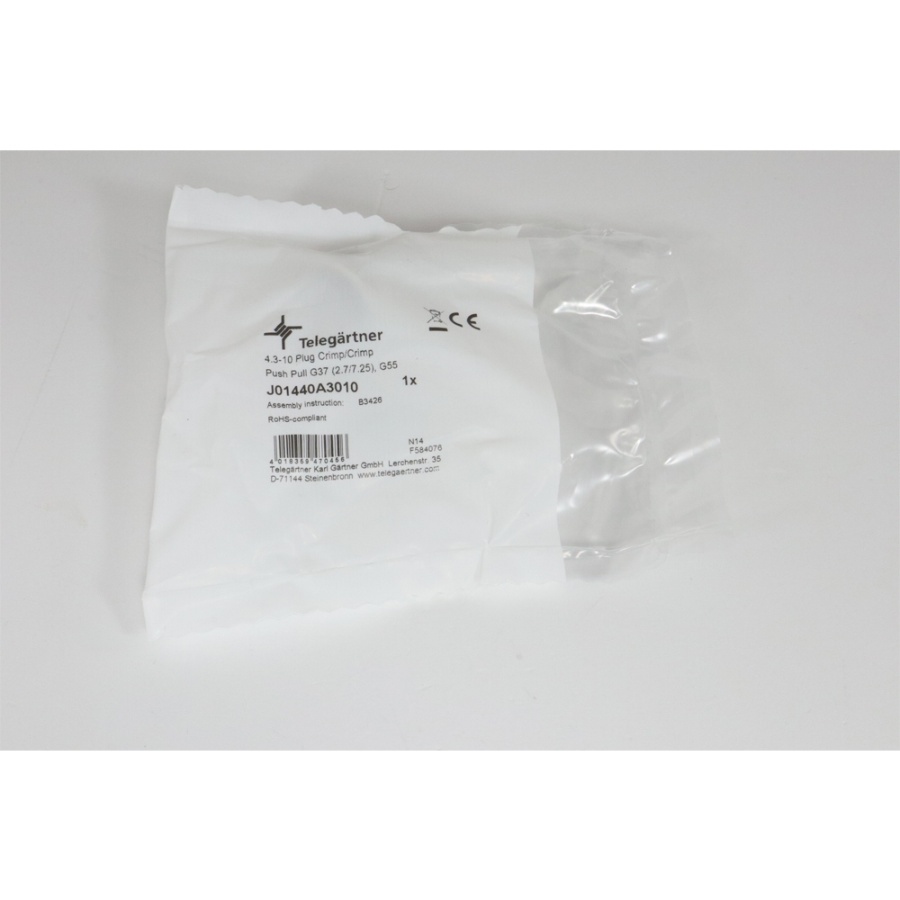 Telegärtner: 4.3-10 Kabelstecker Crimp G37/G55