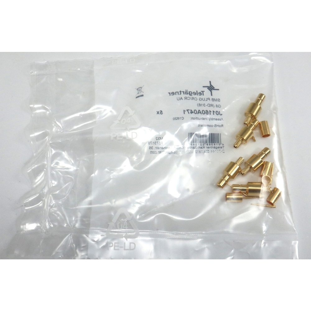 Telegärtner: SMB-Kabelstecker Crimp G08