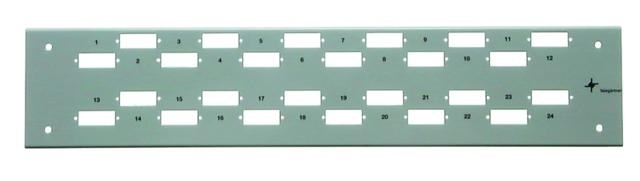 Telegärtner: 19" LWL-Frontplatte