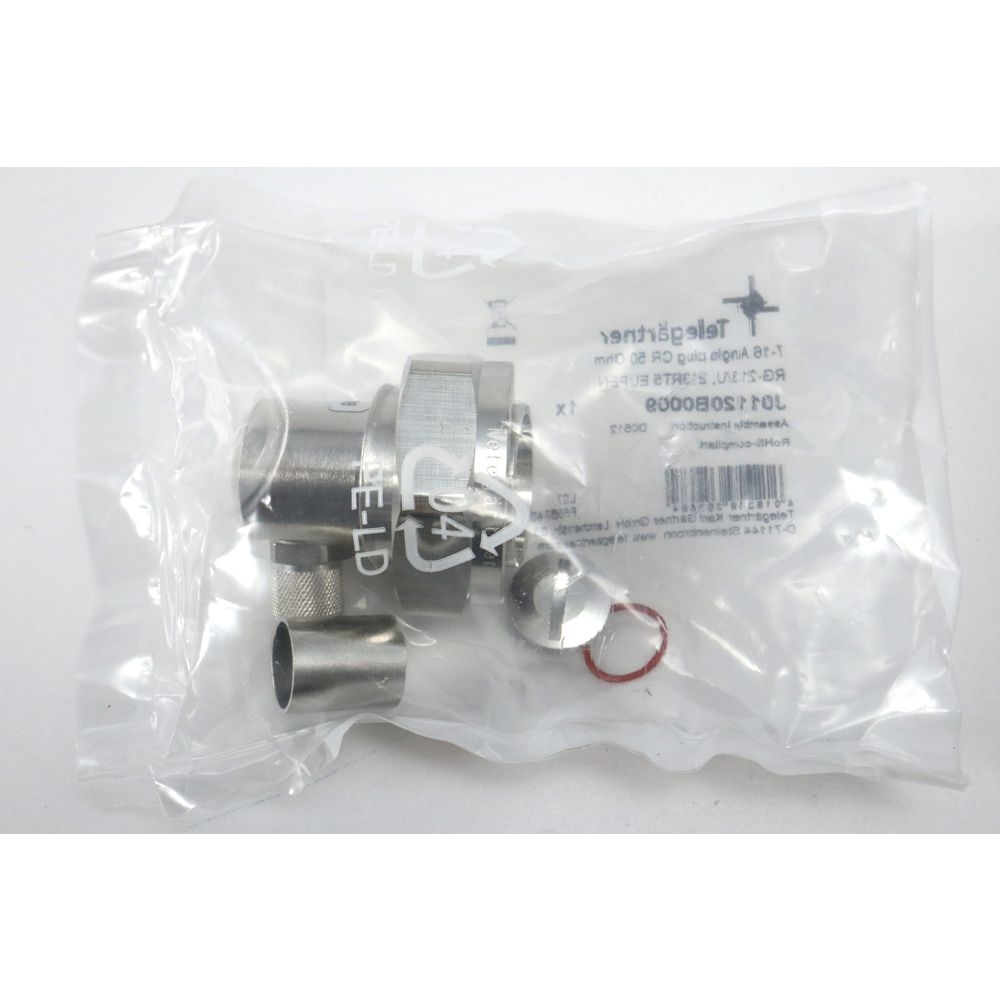 Telegärtner: 7-16 Kabelwinkelstecker Crimp G42