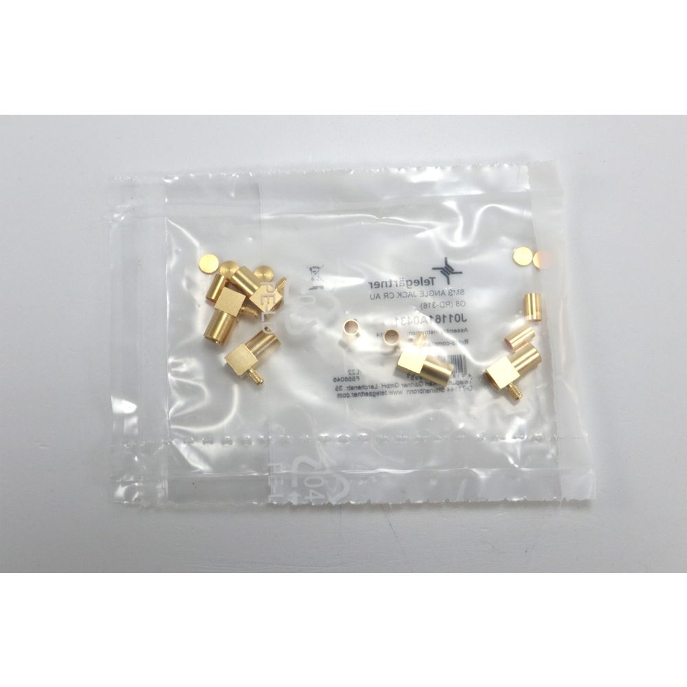 Telegärtner: SMB-Kabelwinkelbuchse Crimp G08