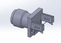 Telegärtner: SMA-Quick-End-Launch Buchse 50 Ohm