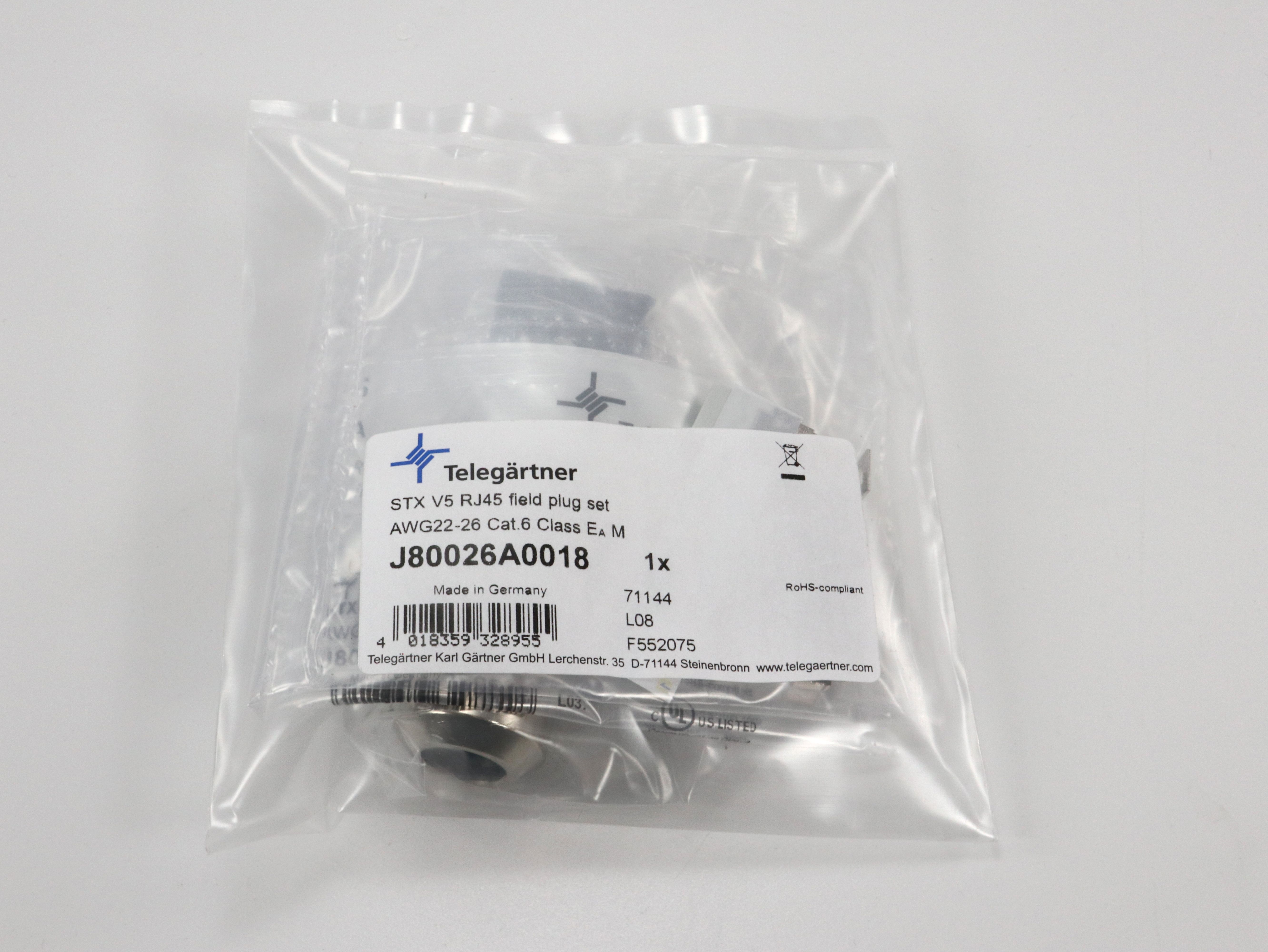 Telegärtner: STX RJ45-Steckerset