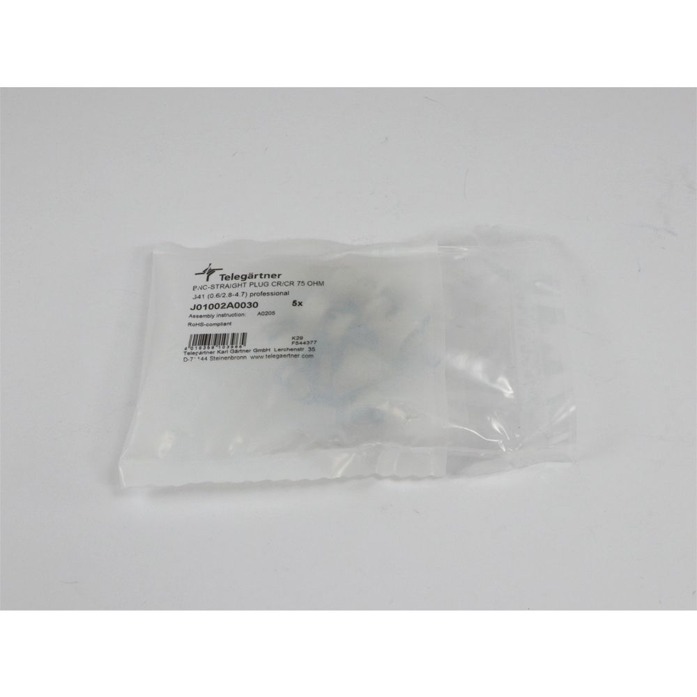 Telegärtner: BNC-Kabelstecker Crimp G41