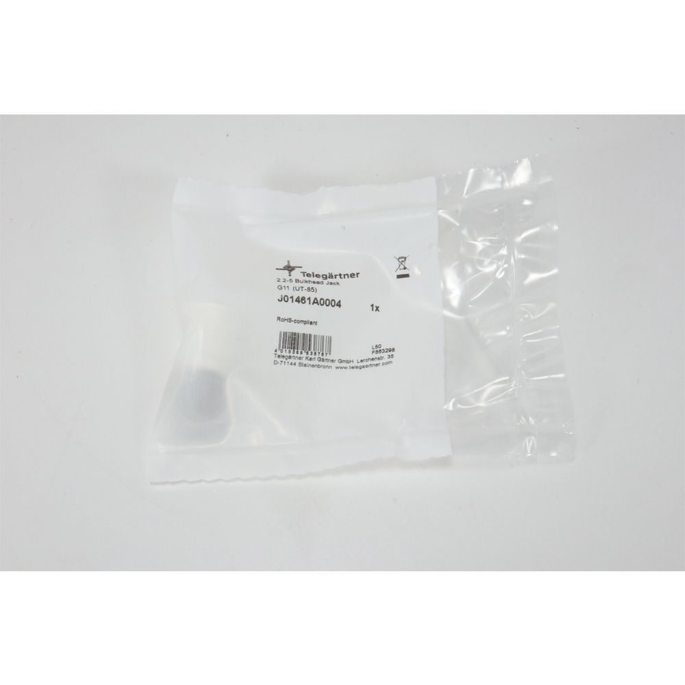 Telegartner: 2.2-5 Bulkhead Jack G11 (UT-85)
