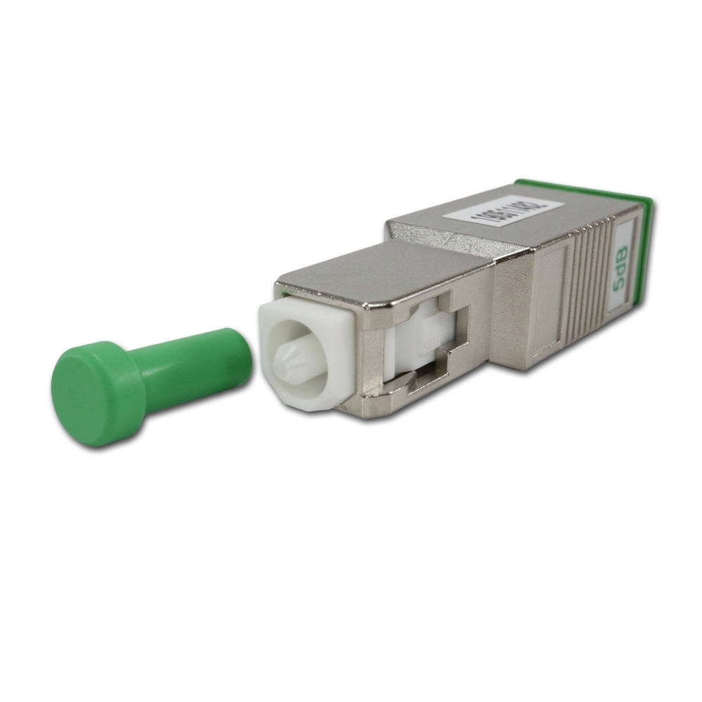 Telegärtner: LWL-Dämpfungsglied SC/APC 5dB